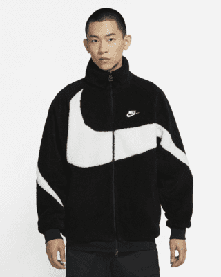 Nike big swoosh reversible sherpa on sale